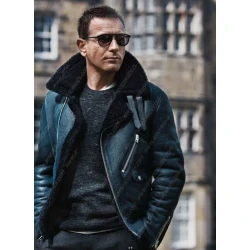 Ewan McGregor Winter Shearling Jacket