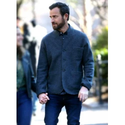 False Positive Justin Theroux Wool Blazer