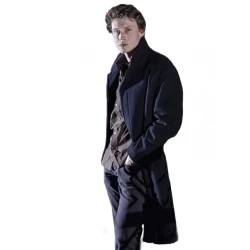 Femme George MacKay Black Trench Coat Femme George MacKay Black Trench Coat