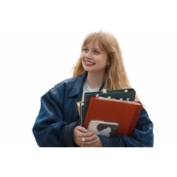 Finding Emily Sngourie Rice Blue Jacket