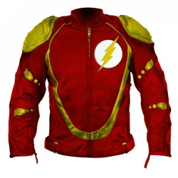 Flash Biker Leather Jacket