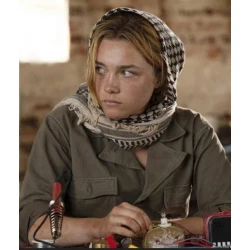 Florence Pugh Black Widow Brown Jacket