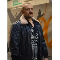 Florian Schmidtke Sixty Minutes 2024 Black Leather Jacket Florian Schmidtke Sixty Minutes 2024 Black Leather Jacket