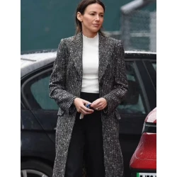 Fool Me Once 2023 Michelle Keegan Grey Trench Coat Fool Me Once 2023 Michelle Keegan Grey Trench Coat