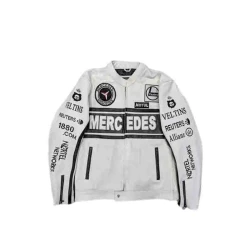 Formula 1 Mercedes Leather Jacket