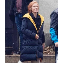 French Exit 2021 Michelle Pfeiffer Puffer Coat