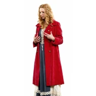 Friends Phoebe Buffay Red Velvet Coat