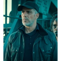 Ganglands Sami Bouajila Black Jacket