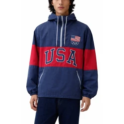 Gap Team USA Oversized Anorak Jacket Gap Team USA Oversized Anorak Jacket
