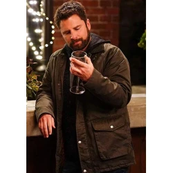 Gary Mendez A Million Little Things Brown Jacket Gary Mendez A Million Little Things Brown Jacket