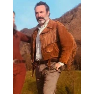 Georges Deerskin Brown Fringed Jacket