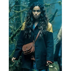 Georgina Campbell The Watchers Leather Jacket