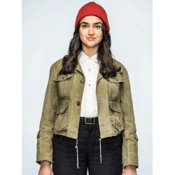 Geraldine Viswanathan Miracle Workers Green Jacket