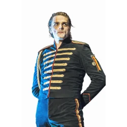 Gerard Way My Chemical Romance Black Military Jacket Costume