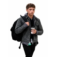 Gerran Howell The Pitt S03 Grey Jacket 