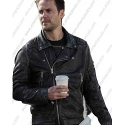 Ghost America Assassin Taylor Kitsch Leather Jacket