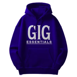 GIG Essentials Blue Hoodie GIG Essentials Blue Hoodie