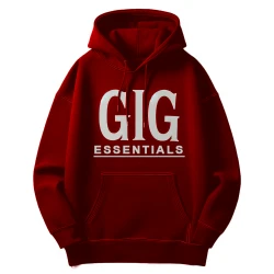 GIG Essentials Red Hoodie GIG Essentials Red Hoodie