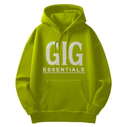 GIG Essentials Yellow Hoodie GIG Essentials Yellow Hoodie