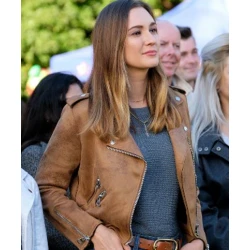 Good Witch Joy Harper Brown Jacket