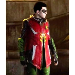 Gotham Knights hooded Robin Jacket Gotham Knights hooded Robin Jacket
