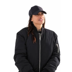 Guarding Stars 2026 Rachael Ancheril Black Bomber Jacket Guarding Stars 2026 Rachael Ancheril Black Bomber Jacket