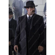 Gun City Luis Tosar Black Wool Coat
