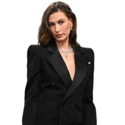 Hailey Bieber Met Gala Black Blazer