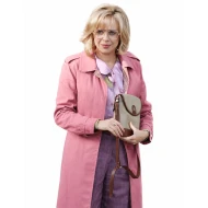 Harry Potter 2026 Bel Powley Pink Trench Coat