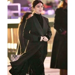 Hawkeye Kate Bishop Black Trench Coat Hawkeye Kate Bishop Black Trench Coat