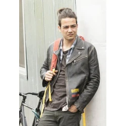 Here And Now Daniel Zovatto Leather Jacket Here And Now Daniel Zovatto Leather Jacket