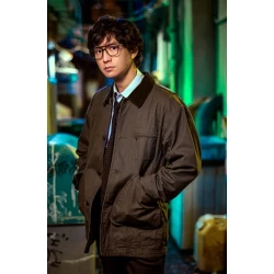 Hideyuki Makimura City Hunter 2024 Brown Jacket