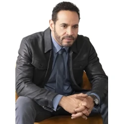 High Potential Daniel Sunjata Leather Jacket