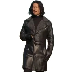 Hit Man 2024 Gary Johnson Leather Coat