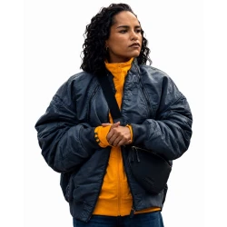 Hit Point 2026 Saffron Hocking Bomber Jacket Hit Point 2026 Saffron Hocking Bomber Jacket