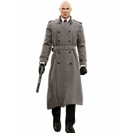 Hitman Agent 47 Ash Grey Trench Coat