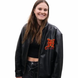 Holly Ramsay Being Gordon Ramsay Leather Jacket