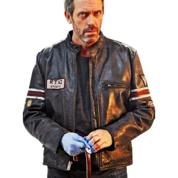House MD Hugh Laurie Leather Jacket
