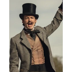 House of Guinness Anthony Boyle Checkered Coat