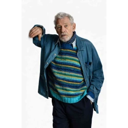 Ian McKellen The Christophers Blue Jacket