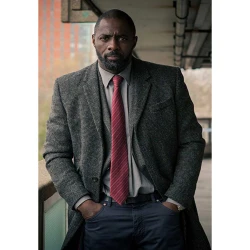 Idris Elba Luther Grey Coat Idris Elba Luther Grey Coat