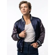Igby Rigney The Shards 2026 Navy Blue Varsity Jacket