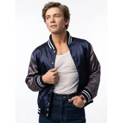 Igby Rigney The Shards 2026 Navy Blue Varsity Jacket