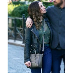 Ilana Glazer False Positive Leather Jacket