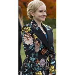 Inventing Anna Anna Delvey Flower Blazer Coat