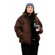 Isa Briones The Pitt S03 Brown Puffer Jacket