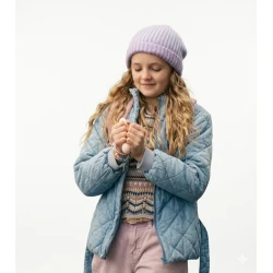 Island Austin Insidious Out of the Further Blue Quilted Jacket