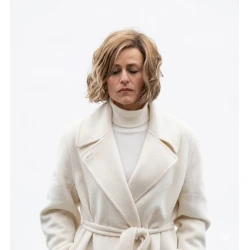 Itziar Ituno The Gentleman White Wool Coat