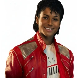 Jaafar Jackson Michael Red Jacket Jaafar Jackson Michael Red Jacket