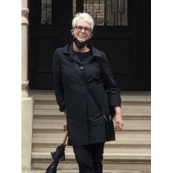 Jamie Lee Curtis Borderlands Black Coat